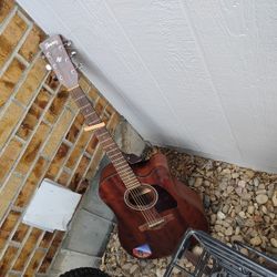 OBO Ibanez Artwood Series Acoustic/Electric Guitar 