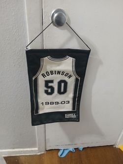 David Robinson Retirement Banner
