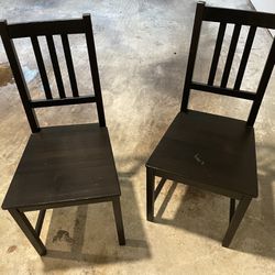 2 IKEA Chairs