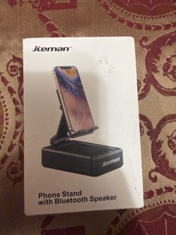 Bluetooth Speaker Phone Stand