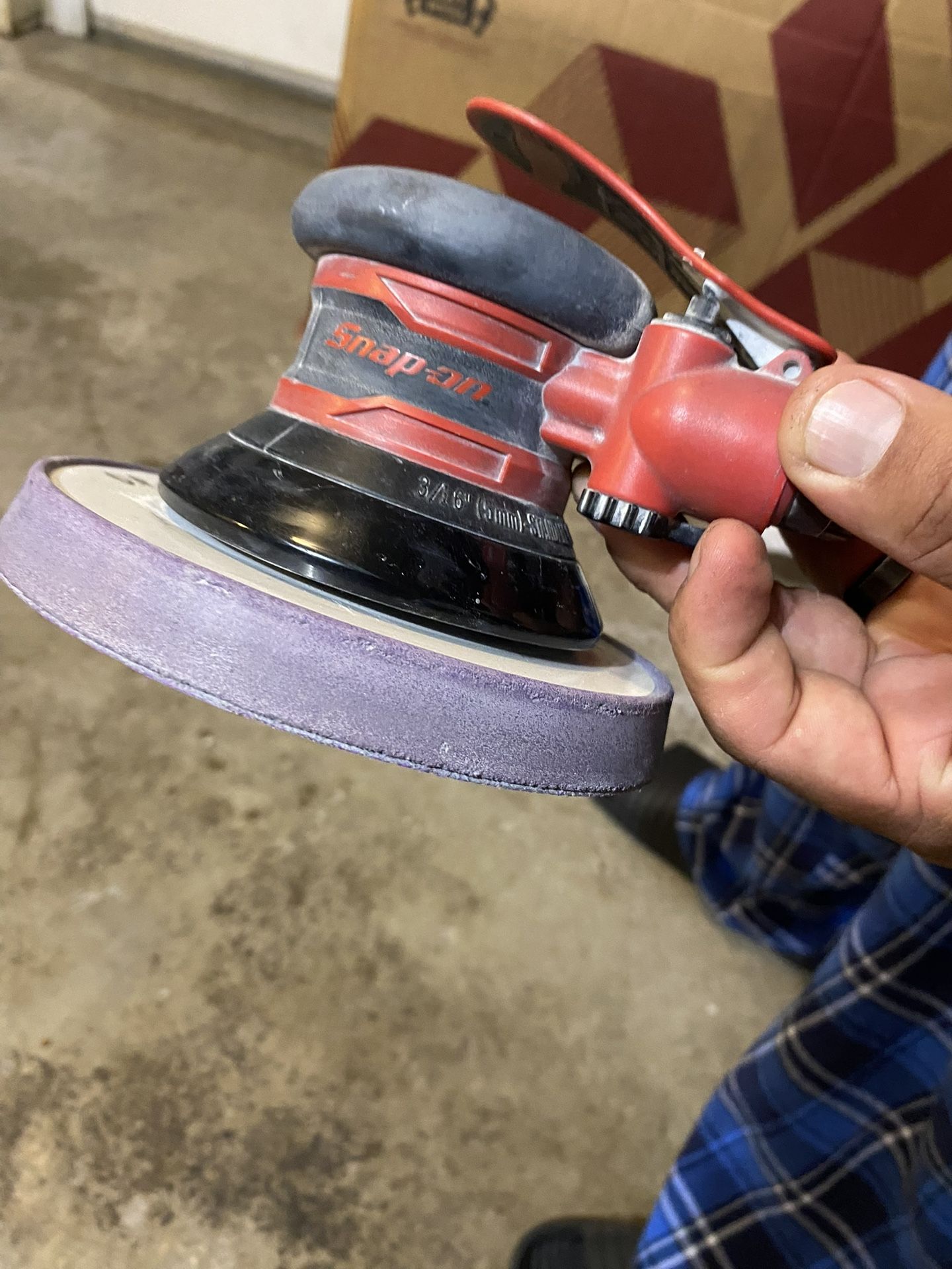 Snap On 3/16 6” Sander