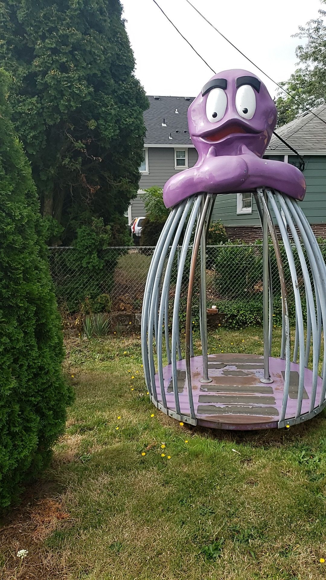 Vintage McDonald's grimace playground, playland, play structure