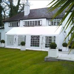 NEW! HEAVY-DUTY! ONLY SALE! PARTY TENT 13 x 26 ft. White PE

