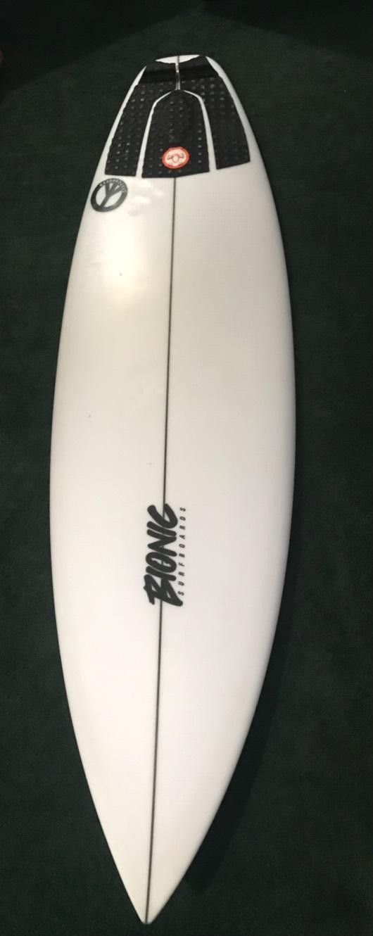 6'0 29 Liter Bionic Surfboard 