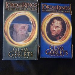 Lord Of The Rings Glass Goublets . Light Up