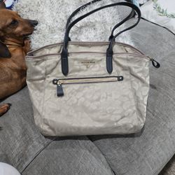 Lepord Print MK Purse 