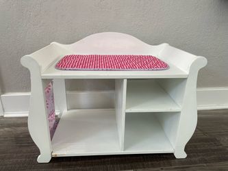 Kids Toy Crib & Changing Table