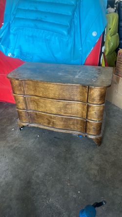Small wooden dresser/side table