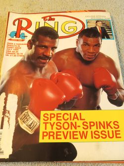 Ring Magazine Tyson Spinks