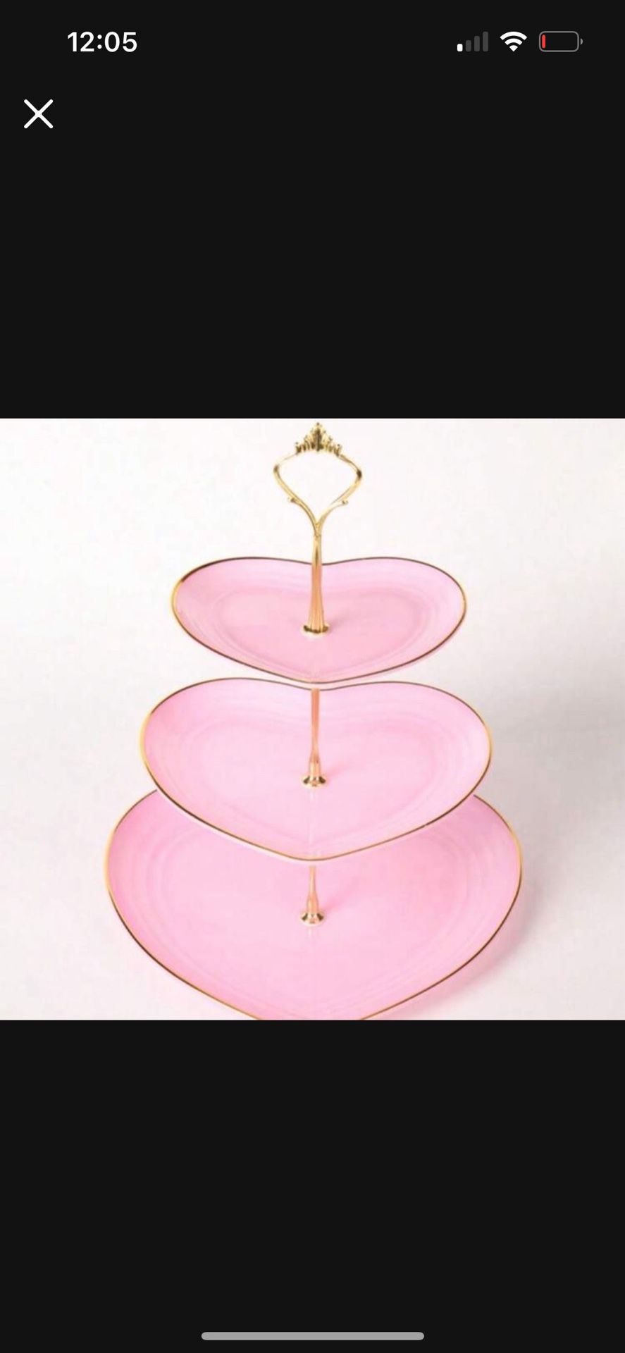 3-Tier Heart Shaped Cake Display Stand, Creative Wedding Birthday Party Candy Dessert Plate, Afternoon Tea Dessert Tray