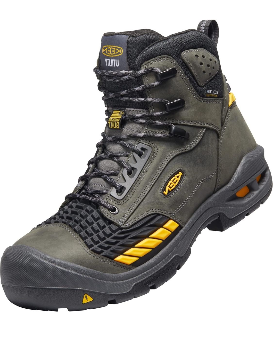 KEEN Utility Men's Troy 6" KBF Composite Toe Waterproof Work Boot