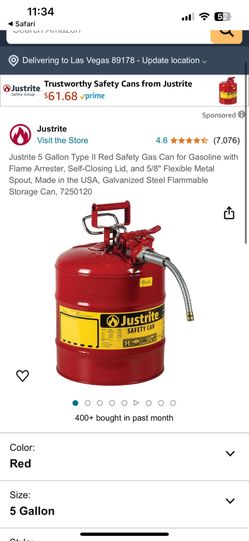 Old Gas Can Controlled Temperature