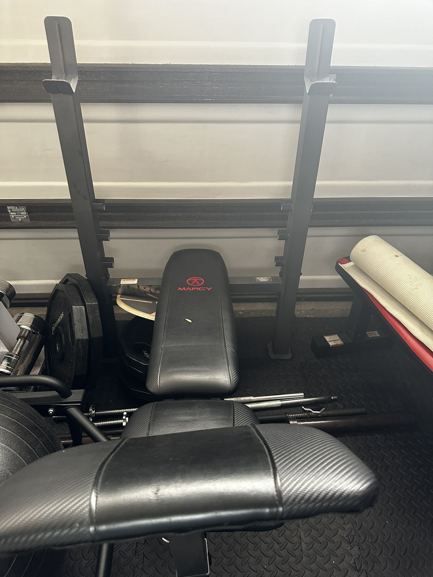 Bench With Rack