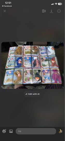 10 TY Bear collection