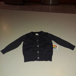 12 MONTH HEALTHTEX BUTTON-UP SWEATER NEW WITH TAG