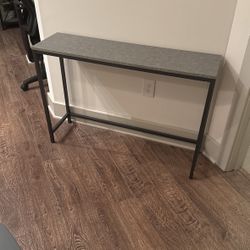 Grey Console Table For Entryway 