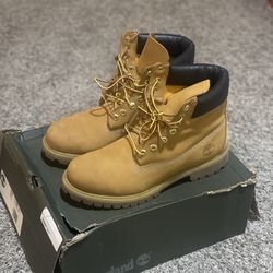 Wheat Timberland Boots Size 9 