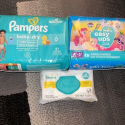 Pampers diapers 