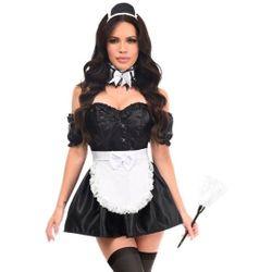 1/6X Brocade/Taffeta Maid Costume Dress Kit