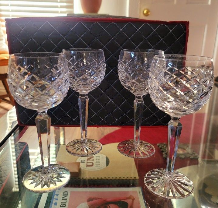 Baccarat & Waterford crystal glasses