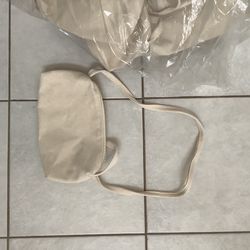 Canvas, Zippered Hand Bags With Strap
