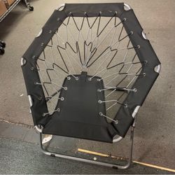 Foldable portable Bungie cord chair - very gently used like new