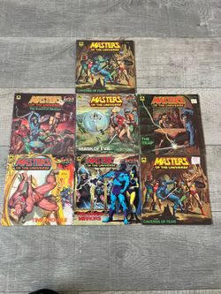 Masters of the universe old books