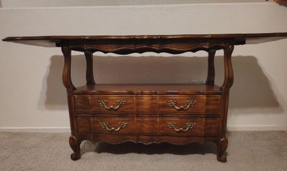 Thomasville French Provincial Drop Leaf Buffet Server