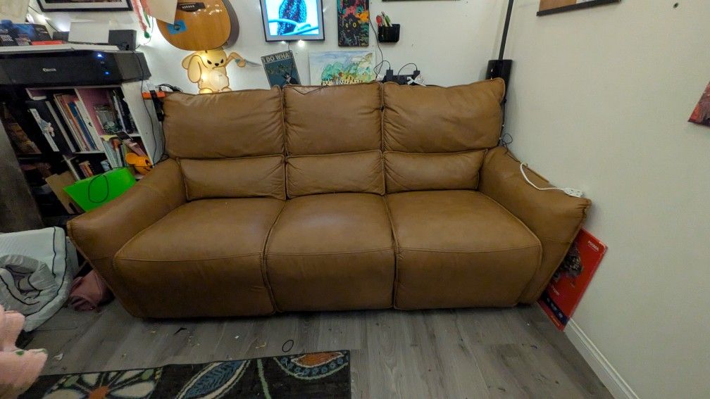 Power Recliner Sofa