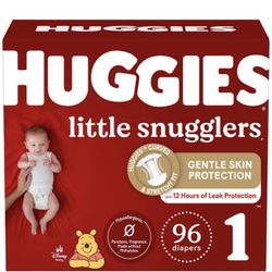 Huggies Little Snugglers Size 1 Diapers 