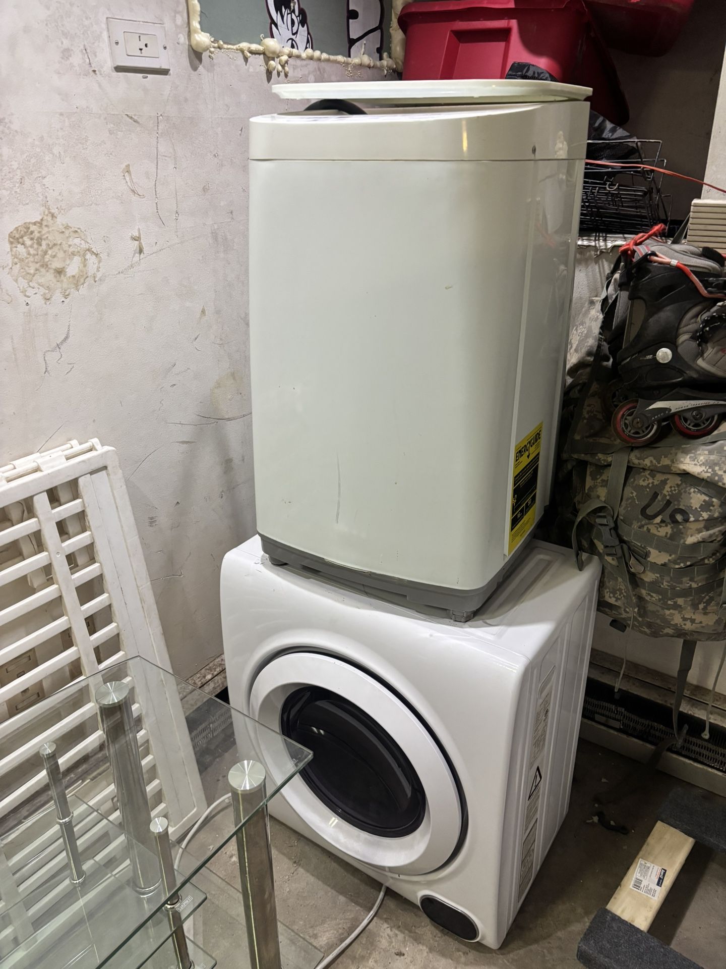 small washer and  dryer set