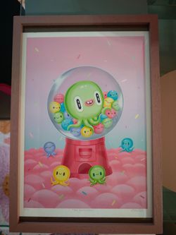 "The Inkrediballs" Framed Limited Edition Art Print