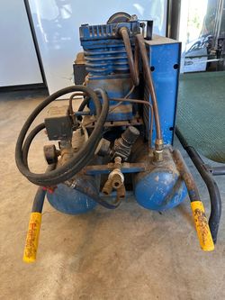 Twin Tank Portable Air Compressor