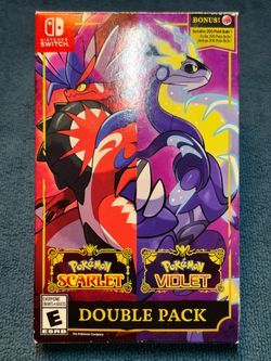 Nintendo Switch Scarlet & Violet Double Pack