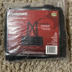 Husky Black Support Belt Large