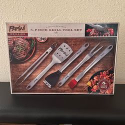 Parini 5 Piece Grill Tool Set