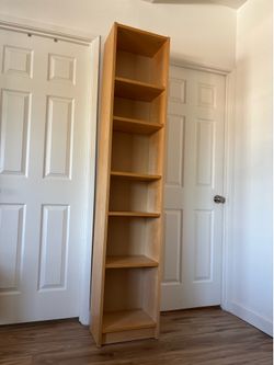 Wooden Bookshelf