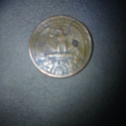 1984 Solid Copper Quarter  Very Rare 