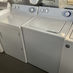Ge Heavy Duty Washer And Dryer Set 