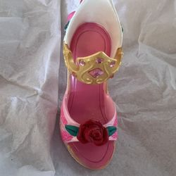 Disney Park Sleeping Beauty Princess Aurora Runway Shoe Ornament Retired