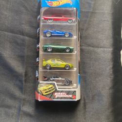 Hotwheels Fast & Furious 5 Pack 