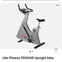 Life fitness 9500 Hr Bike 