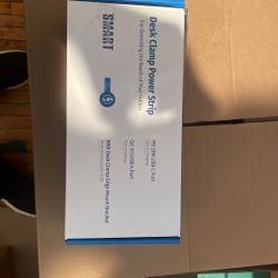 Desk Clamp Power Strip 