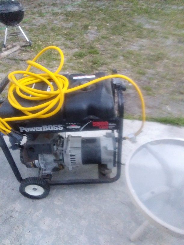 powerboss generator 5500watt Home & Garden