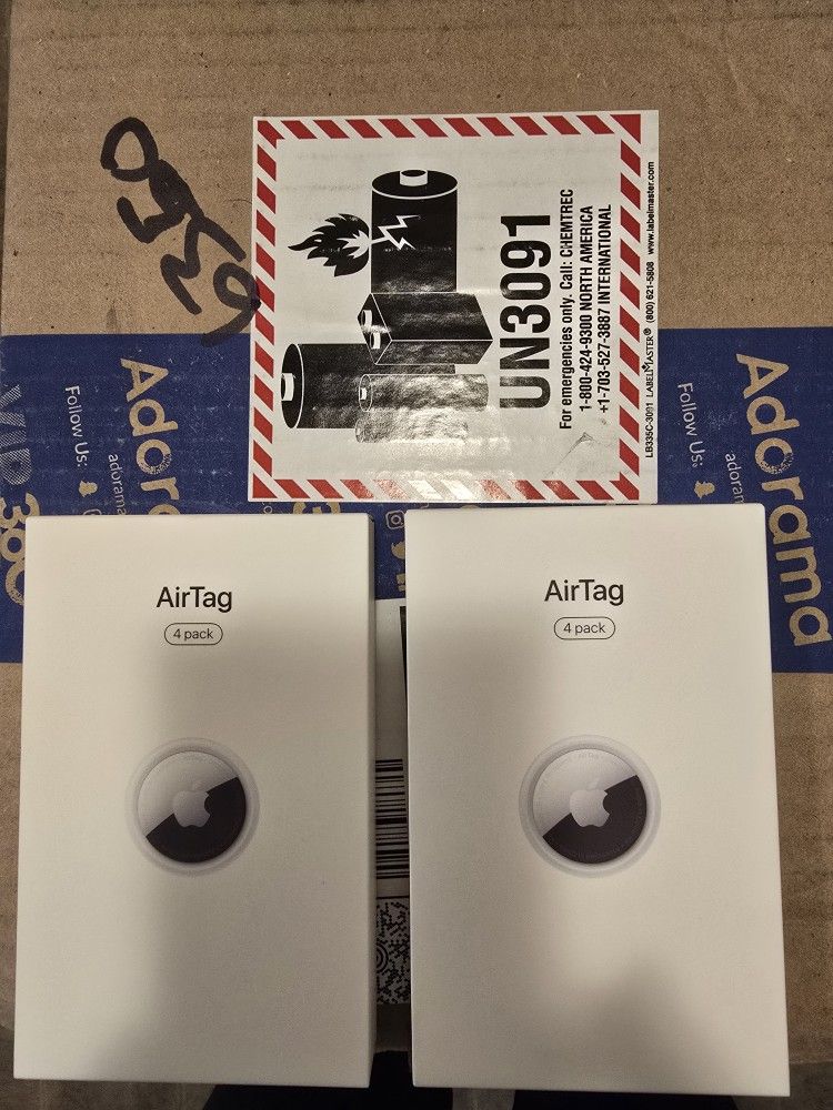BRAND NEW, SEALED Apple Airtags 4-Pack (ONLY One 4-Pack Left!)