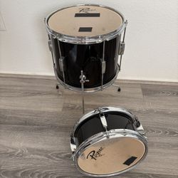 Small 12” Floor Tom And 10” Rack Tom Drums