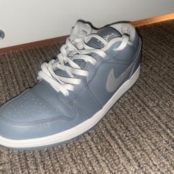 Cool Grey Jordan 1 Low Tops