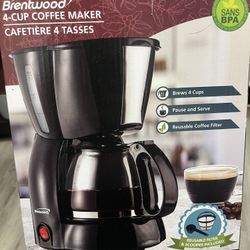 Brentwood 4 Cup Coffee Maker