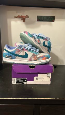 Nike Dunk Futura Bleached Aqua