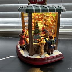 Animated Christmas Village, Santa’s Toy Shop